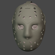 immagine-jason-frontale-maschera.png Jason Voorhees part 4 head sculpt and mask for custom figure 1/6