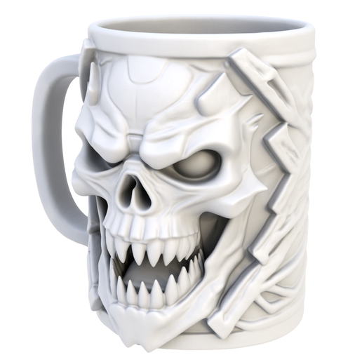 Halloween mug 05 - 3D model önizlemesi