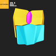 9.png 3D file The Mandalorian - Chest Plate Armour - 3D model - STL (digital download)・3D printer model to download