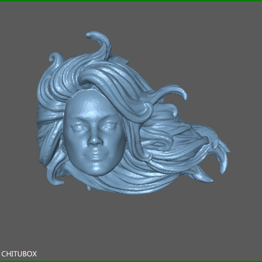 X-Men Siryn Banshee Head 3D model