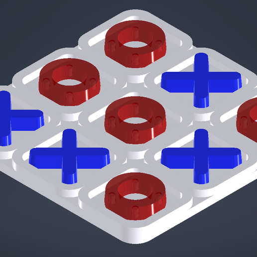 TicTacToe 3D model