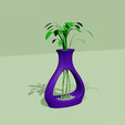 11.png 04 Empty Vases Collection - Modern Plant Vase - STL Printable