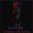 Mesa-de-trabajo-16.png 👺Lock By The Nightmare Before Christmas character sculpture 3D STL (KEYCHAIN)👺