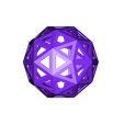 Dodecahedron_Bucky_wired_30mm.stl Fichier STL gratuit Dodécaèdre Buckyball, Décorations de Noël・Objet pour impression 3D à télécharger