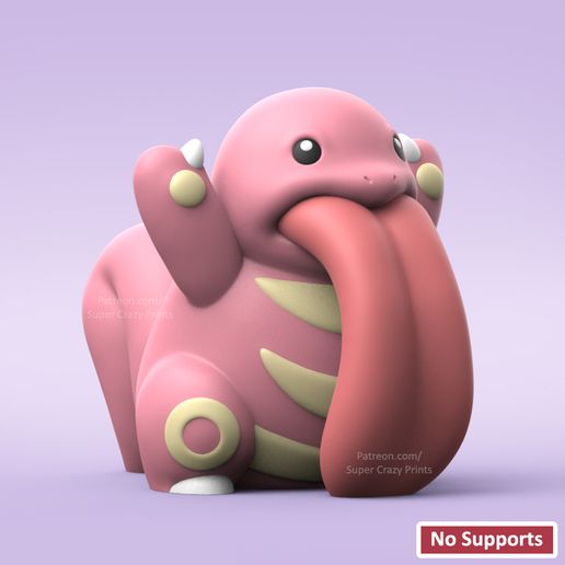 Lickitung01.jpg POKEMON - LICKITUNG (EASY PRINT NO SUPPORT)