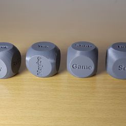 DicePicA1.jpg Free STL file Decision Dice・3D printable design to download