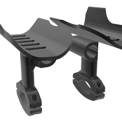 1.png STL file Armrest/pad rod mount Giant Contact SLR Aero time trial/triathlon・3D print model to download