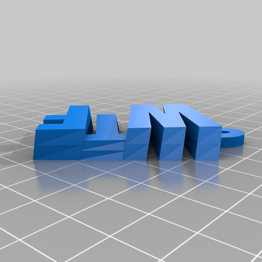 wtfMy Customized iamburny's v2  Text - Name Keyring / Keyfob 3D model by sensiofacjost1975