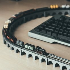 resize-dsc-9467.jpg Free STL file Z Scale Viaduct Track Set・3D print object to download