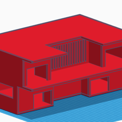 RANDOM-HOUSE-2-PNG1.png Free STL file RANDOM HOUSE 2・3D printer model to download