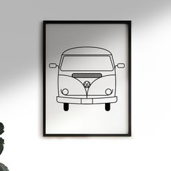 Fichier STL VW Combi Custom Wide Body V2 👽・Objet pour imprimante 3D à  télécharger・Cults