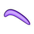 eyebrow_left.stl STL-Datei Obelix kostenlos・3D-Drucker-Modell zum herunterladen