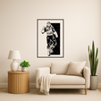 stedwt.png Green Lantern Green Lantern Guy Gardner Wall Art Framed