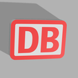 Deutsche-Bahn-Neu.png Deutsche Bahn logo, single color, multicolor and single color printer, MMU, lightbox, lightbox, LED, LOGO, coat of arms