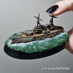 IMG_20220409_214821_417.jpg 3D file Blight Seas Fleet - Battleship・3D print object to download
