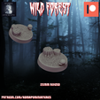 Diapositiva19.png Wild Forest Set 25mm/~1" Set (6 pre-supported base model)