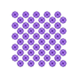 10x10_dual_material_B.STL Cota de malha axadrezada