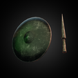 ShieldSpear_1.png Game of Thrones Unsullied Shield and Spear for Cosplay