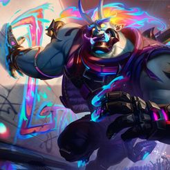 StreetDemonsMundo.jpg STL file Street Demon Dr. Mundo - League of Legends・3D print design to download