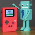 1.png Free STL file DIY Raspberry Pi Gameboy・3D printing model to download