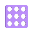 3x3 lid.stl Arcade MIDI Controller 3X3