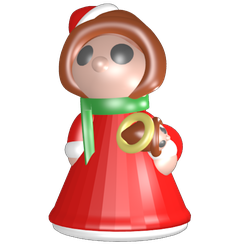 figurine lutine enfant.png STL-Datei Christmas Goblin herunterladen • 3D-druckbares Design, Majin59