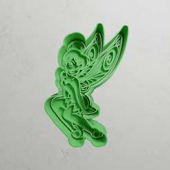 push-diseño.png STL file Peter Pan's little bell・3D printing design to download