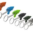 Alien_Blaster_Keychain_1.3215.jpg Llavero - Alien Blaster - Fallout - Modelo 3d imprimible - Archivos STL