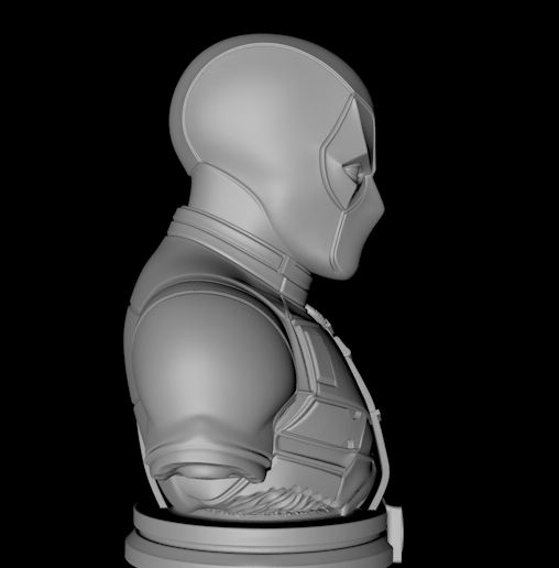 👤 Deadpool・ STL File for 3D printing・Cults