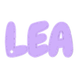 LEA ext.stl ILLUMINATED SIGN WITH LEA'S NAME