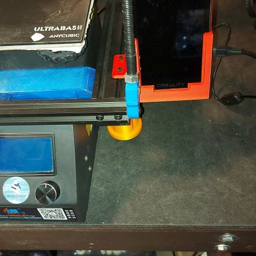 Creality 3d Pad holder 2020 Bracket 3D model