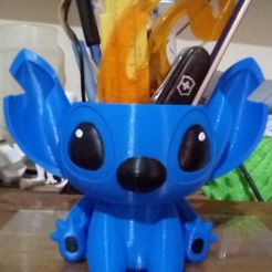 stitch2.jpg STL file STITCH pencil holder・3D print model to download