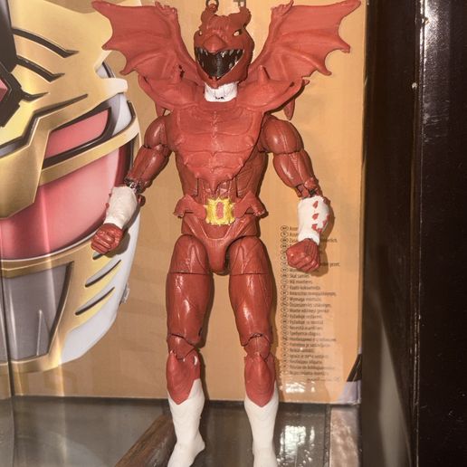 🪖 Power Rangers Custom Red Rodan Kaiju Ranger Helmet Sculpt・ 3D File ...