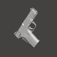 ez.png Smith Wesson Mp9 Shield Ez Real Size 3d Gun Mold