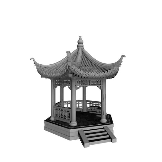 image2.jpg 中国家居展示品 3D 打印 - 传统建筑风格