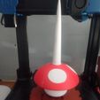 photo1710610426-1.jpeg wool roll holder/ yarn spinner / wool ball holder / mushroom /fungus