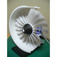 00-Fan-Module-Assy00.jpg STL file Geared Turbofan Engine (GTF), 10 inch Fan Module・Model to download and 3D print