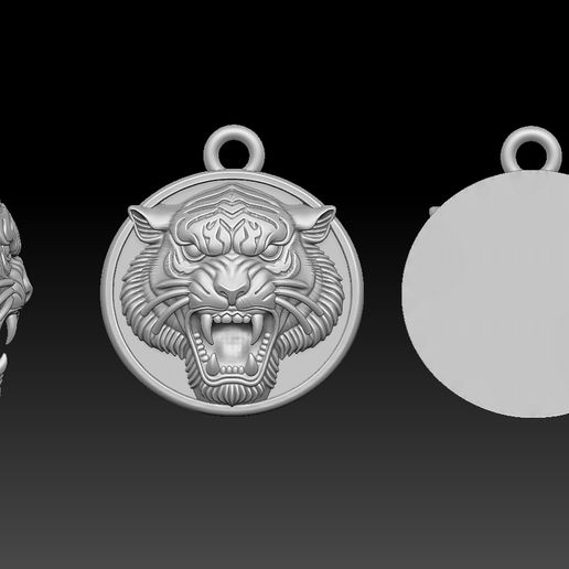 tiger pendant,