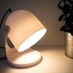 Thingiverse_featured-12.jpg Minimal Bedside Lamp