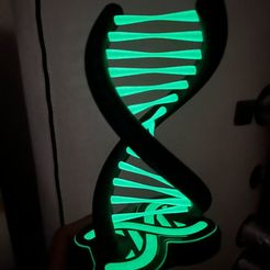 MSA Free 3D file RGB DOUBLE HELIX DNA LAMP - Micro USB Socket & Closed Bottom - with Arduino Code・3D printable object to download