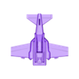D-22 Maverick.stl Aircraft and Base for Aerodome