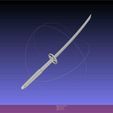 meshlab-2024-01-21-07-04-51-53.jpg Bleach Kuchiki Rukia Sword Printable Assembly