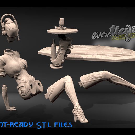 7.jpg Бесплатный 3D файл АНТИЦИПАЦИЯ・3D-печатный дизайн для скачивания, walades