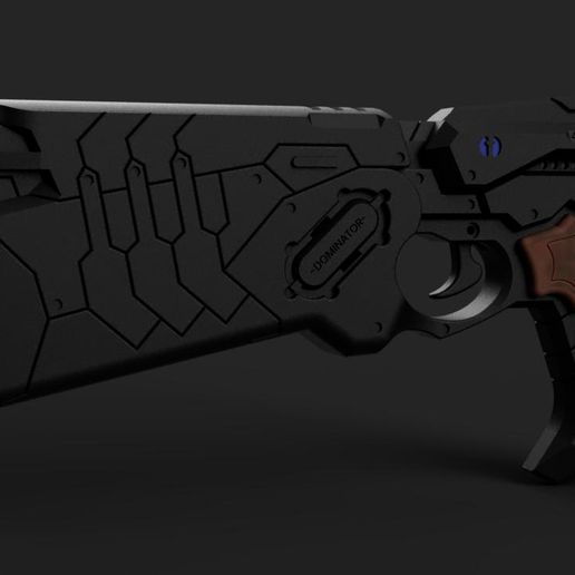 Psycho-Pass - Dominator - LED Compatible 3D model