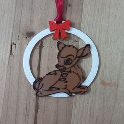 20231111_215718.jpg Boule de Noël Bambi