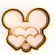 mickey-menos-material-v1.png MICKEY MOUSE DISNEY LOVE COOKIE CUTTER