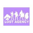 lost_agency.stl Lost Agency Stencil