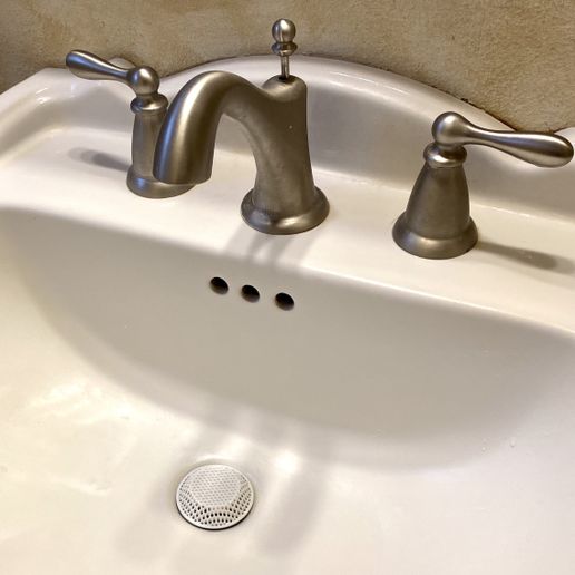 sink strainer01.jpg FILTRE D'ÉVIER DE SALLE DE BAIN POUR PROTÉGER LE DRAIN CONTRE LES CHEVEUX V2