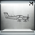 a185f-skywagon.png Wall Silhouette: Airplane Set