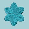 03.png STL file Violet Leaf - Molding Arrangement EVA Foam Craft・3D printing idea to download, gui_sommer